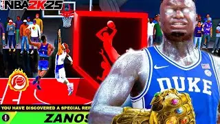 This DUKE ZION WILLIAMSON BUILD + 99 DUNK  is UNSTOPPABLE inRANDOM REC on NBA 2K25!