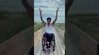 Accessible yoga flow in the #nature