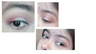 Soft Peach Colour Eye Makeup Tutorials For Beginners