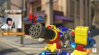 POTG! BASTION OP?! DAFRAN BASTION OVERWATCH 2 RANKED GAMEPLAY SEASON 1