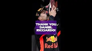 Ted Kravitz's poetic tribute to Daniel Ricciardo #f1 #formula1 #danielricciardo #shorts