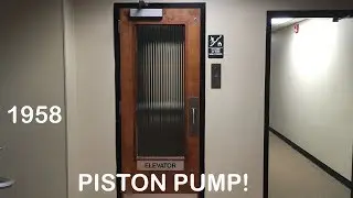 1958 Rotary Piston Pump elevator! Most Amazing Hydraulic Elevator EVER!