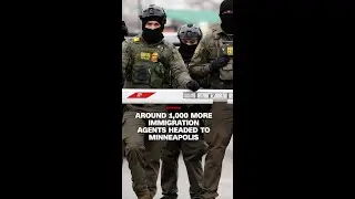 Around 1,000 more immigration agents headed to Minneapolis