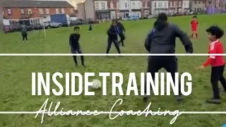 INSIDE: Behind-the-scenes training on important tackles and passes | Alliance Coaching