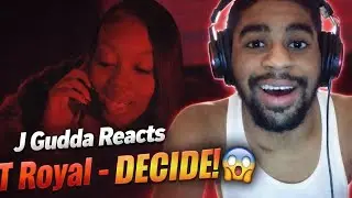 J Gudda Reacts To T Royal - DECIDE [OFFICIAL MUSIC VIDEO] 