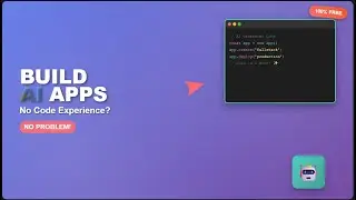 How to build full stack application using AI without any prior coding knowledge.