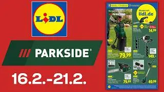 Neuer PARKSIDE Werkzeugkatalog 🔥 LIDL Prospekt ab 16.2.2026 | Top Angebote & Tools