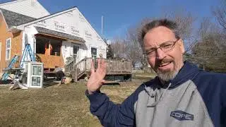 ReFraming the Bay Window, Why we found water damage under the windows, & Meter Socket Packout: vid7