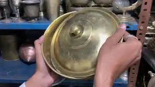 Chapati Box Brass Metal / Chapati Dabba - NOW ON SALE 🏷 |