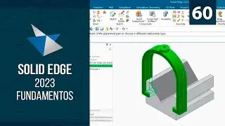 Conhecendo os Comandos de Montagem | Solid Edge 2023 Fundamentos