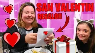 REACCION de MI MADRE al REGALO de SAN VALENTIN!! 💗 El mejor dia de los enamorados!!