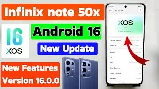 infinix note 50x android 15 new version update | infinix note 50x xos 15 new update rollout