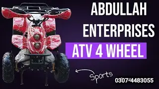 107cc atv quad bike 4 wheel Dubai import recondition refurbished for sale delivery all over Pakistan