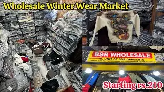 Wholesale Winter Wear Market/ Jacket, sweatshirt, tracksuit direct from factory starting only rs.210