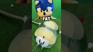 Sonic Has No Words!? 😱💀#shorts #sonicplush #satisfying #foryou