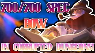 *New Patch!* 700/700(Max) Specialization Bow in *SLAYER* Corrupted dungeons! *Albion Online*