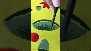 Unleash Your creativity with these Pre marked wooden bases | Easy To Paint #shorts
