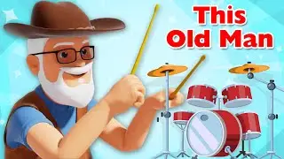 This Old Man 👴 He Played One! | Kids Songs & Nursery Rhymes by Robogenie