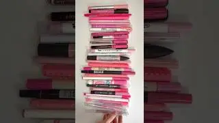 Pink pen ASMR! 👛🐽🌸🛍️🎀🩷💕#calligraphy #handlettering #pink #asmr #brushpen #pen