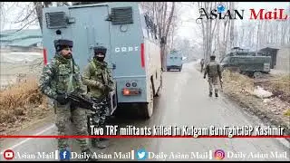 Two TRF militants killed in Kulgam Gunfight:IGP Kashmir