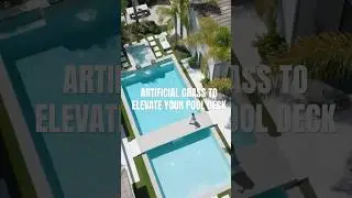 Artificial Grass to Elevate Your Pool Deck