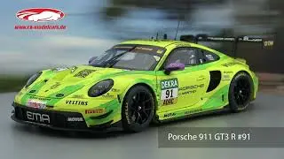 ck-modelcars-video: Porsche 911 GT3 R #91 Sieger Norisring DTM Champion 2023 Preining Minichamps