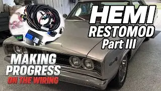 PART III - Mopar Hemi Restomod - Installing 8HP70 and Wiring