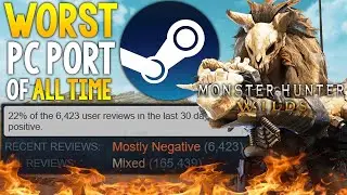 The WORST PC Port of ALL TIME - Monster Hunter Wilds is an EMBARRASSMENT!