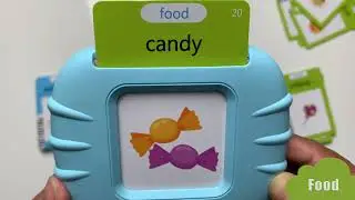 Talking English Words Flash Cards for Kids: Educational - Food, Vegetable, Fruit LittleKidsShow #3