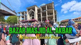 Bazar Masjid Terbesar di Kota Sorong, Masjid Al-Akbar. Ramenya Ngalahin Pasar #papua #sorong