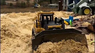 Обзор RC БУЛЬДОЗЕРА HUINA 1569 #dozer #Huina