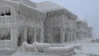 Canada buried in a sea of snow! bomb cyclone & blizzard hit, ontario & quebec Today