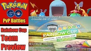 Pokemon Go Rainbow Cup Team Introduction