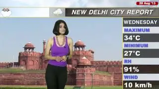 28 August 2013 - New Delhi Weather Report