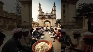 The Epic Construction of Charminar: Time-Lapse Wonder! 🏗️🕌✨ #charminar #hyderabad