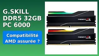 AVIS (2025) : G.SKILL DDR5 32GB PC 6000. D&Eacute;TAILS ESSENTIELS