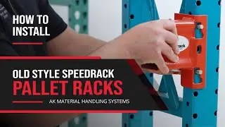 How to Install Old Style Speedrack Pallet Racks