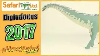 Safari Ltd. 2017 Diplodocus || #HowiSafari Dinosaur Figure Review!
