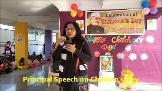 Children's Day Celebration | Principal Speech |