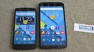 Nexus 6 vs Nexus 5: Size Comparison