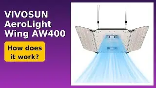 REVIEW (2025): VIVOSUN AeroLight Wing AW400. Features.