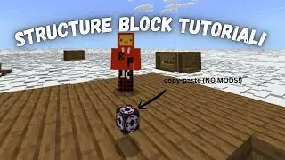 How To Use Structure Blocks In Minecraft Bedrock Fast