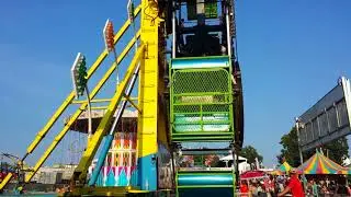 Chance Rides Zipper unique off ride view-close up!