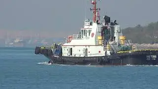 Tugboat《海通 HAI TONG》Crossing the  Ma Wan Channel in HK 20260110_C0012