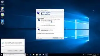 Hide or show the Remote Desktop connection bar