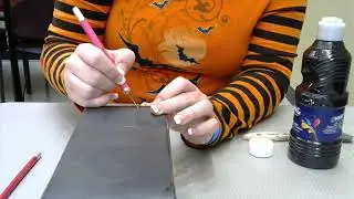 Fall Crafternoon 9, Haunted House Luminary, 10/10/2020