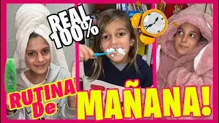 **RUTINA DE MA&Ntilde;ANA** 100% REAL ⏰ NUESTRA MORNING ROUTINE En Fin De SEMANA Con FAMILIA NUMEROSA 👫Vlog