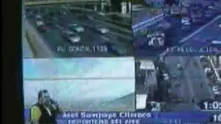 (2002) Reporte de vialidad con Joel Sampayo Climaco, reportero del aire.