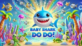BABY SHARK DANCE#Baby Shark doo doo# kids Song #Baby Shark fin song # EN Universe #nursery rhymes