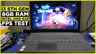 SpongeBob SquarePants The Cosmic Shake Tested on Low end pc|i3 8GB Ram & Intel UHD 620|Fps Test 😇|